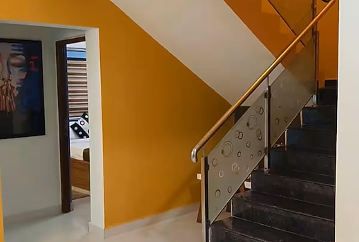 3 bhk villa with pool in Anjuna, 2 mins to beach