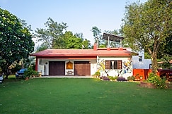 Alaya Stays Sheilma Farm | 3-Acre 4-BHK Farmhouse With Private Pool, Faridabad