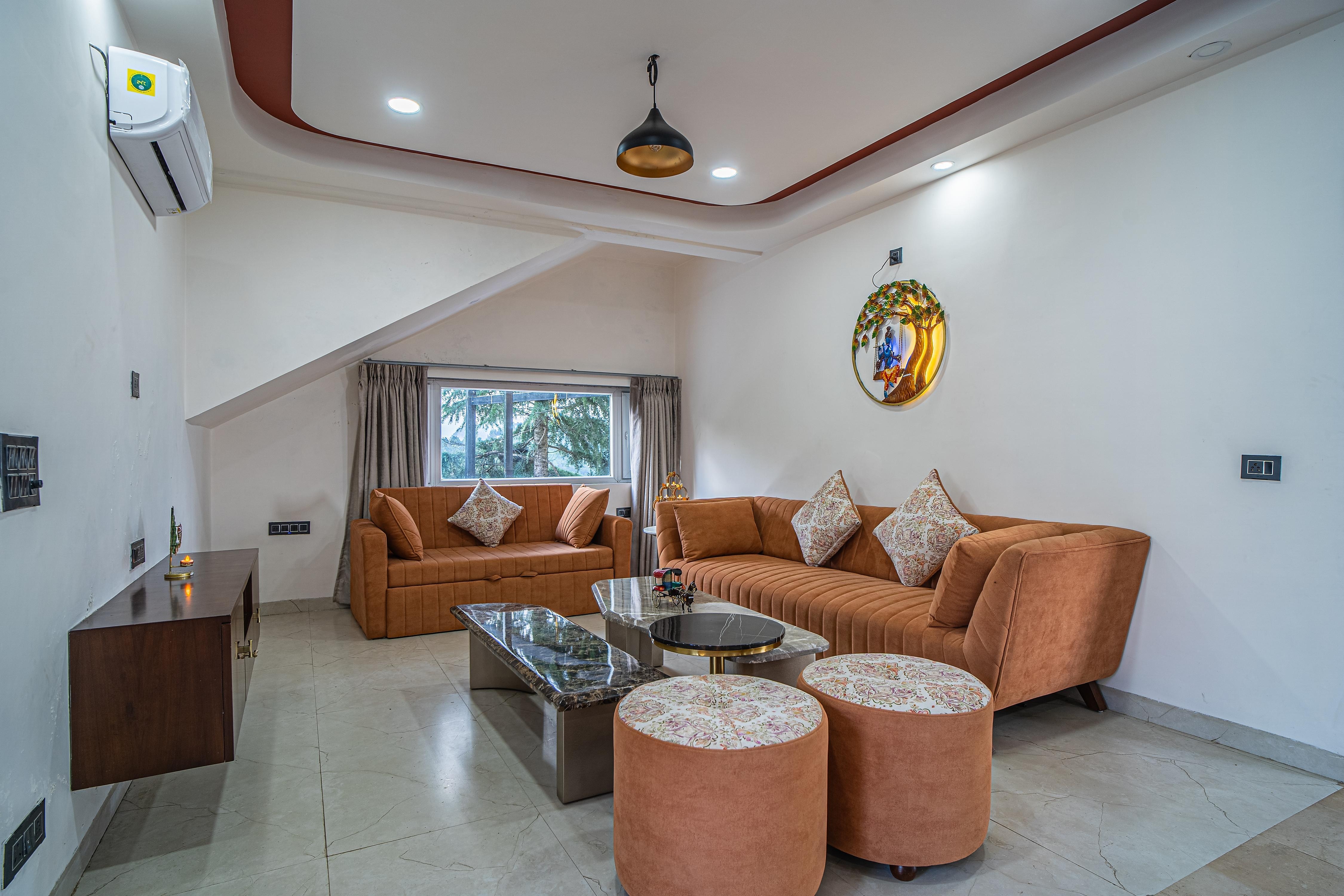 Alaya Stays Trios Top 1 BHK Pet friendly property with Patio - Tap to explore photos