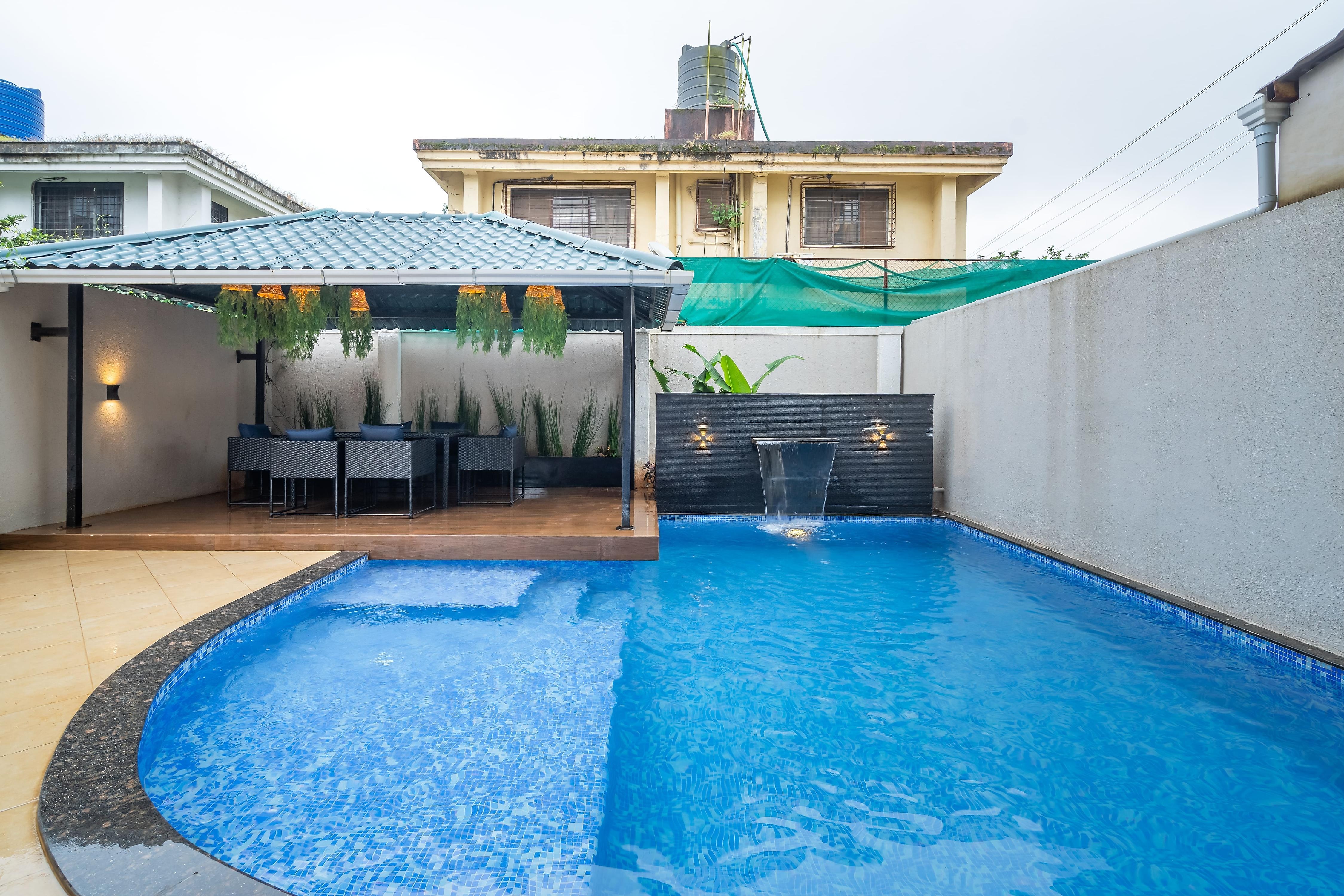 Aaramghar Stays - 4BR Pool Villa Serene-1 - Tap to explore photos