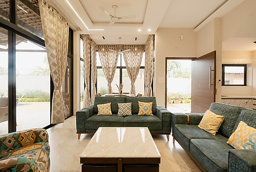 Aaramghar Stays - 4BR Pool Villa Serene II