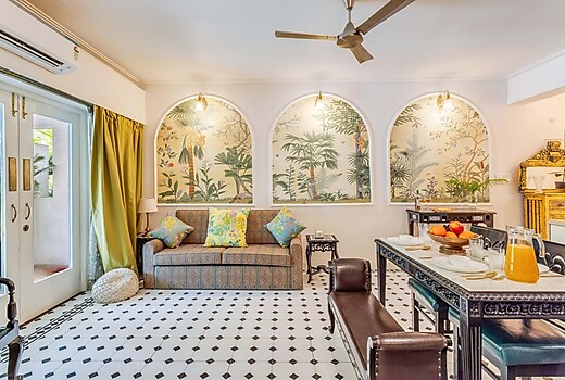 Cozy 1BR Apt in Siolim 3km to Uddo Beach