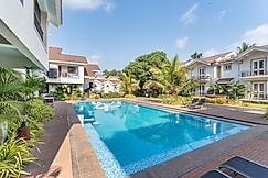Sereno Palms - enchanting 1bhk w/ game loft Siolim, Goa