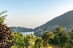 Bluebell   Private Room w Lake View   Shared Pool, Bhimtal