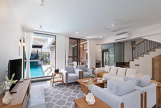 Melhor stays villa - L-S07 4BHK villa with private pool @ Anjuna