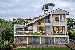 Alaya Stays Gauri Villa | 3 BHK Villa With Pvt Pool, Lounge & With Hill Views Near Waterfalls, Shahapur