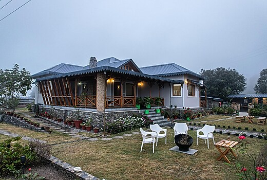 ELIVAAS Tapovan Estate | 2 BHK with Kids Attic Garden & Scenic Views