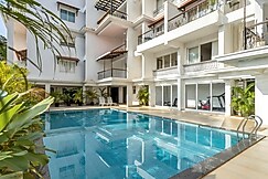 Breezona 1 BHK with Pool 15 mins from Candolim, Goa