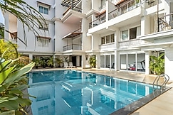 Breezona 1 BHK with Pool 15 mins from Candolim, Goa