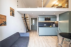 A/C Mezzanine Apt 1BR/2P - Place Garibaldi, Nice