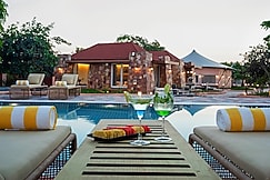 Wild forest resort Gir National Park, Sasan Gir