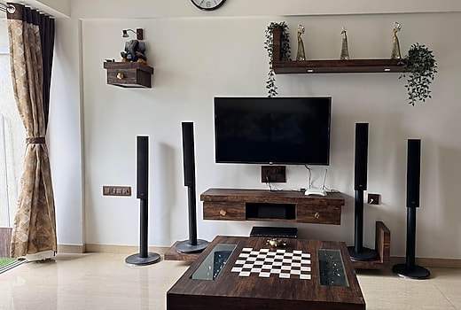 Aura Rustic Elegance | 1BHK Lodha Belmondo Pune