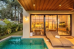 ELIVAAS 4BHK Luxury villa with Pvt Pool, Villa Verde, The Banyan Bliss, Goa