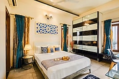 Alaya Stays The Jazminn Earthroom | 3 BHK Apartment with Balcony, Bangalore