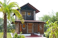 Rustic mud cottage, Cheyyur