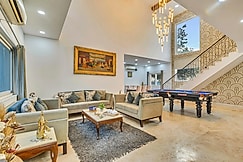 Alaya Stays Ratikara Ullaas 2 BHK with Pvt Pool & Pool table, Greater Noida