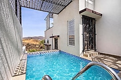 ELIVAAS Shourya Villa | 3 BHK Villa With Swimming Pool, Udaipur