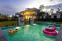 Alaya Stays Fable Farm | 4 BHK Villa with Private Pool & Gazebo, Jaipur