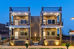 Alaya Stays Monolith 4 BHK Villa with Pvt Pool & Garden, Gogunda