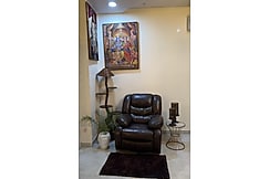 Cozy 3BHK penthouse with kitchen and lounge, Lucknow