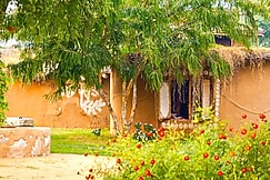 Earth Flow Retreat 1BR Cottage |Jaipur | Homeyhuts, Phulera