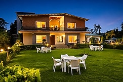 ELIVAAS Puvalgarh Farms Bramble| 4 BHK Villa with Shared pool, Jim Corbett (Ramnagar)