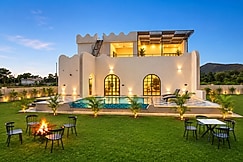 ELIVAAS Belvedere 4BHK Villa with Pool & Garden, Dausa