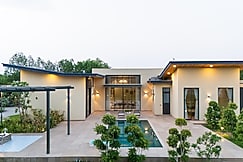 ELIVAAS El Bosque | Spacious 4 BHK Villa With Private Pool, Jaipur
