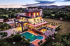 ELIVAAS Shivoham Farmhouse 9 BHK with Private Pool & Gaming Room, Faridabad