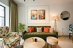 Designer Luxury 1BHK | Pool | Gym | Calangute, Goa
