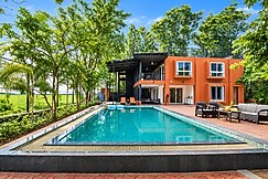 Alaya Stays Advay Villa By Phalke | 3 BHK Villa with Private Pool, Cricket Turf, Nashik