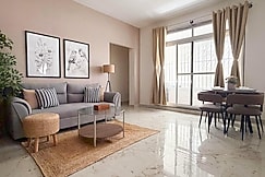 Indiranagar 2 BHK Serviced Apartments with Balcony | Unreal Living, Bangalore