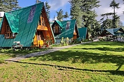 The Alpine Woods | A-frame Wooden Cottages, Kufri