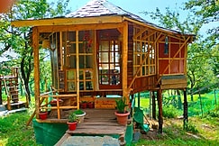Camp Oak View | Machaan Tents, Dome Tents & Bell Tents, Baijnath