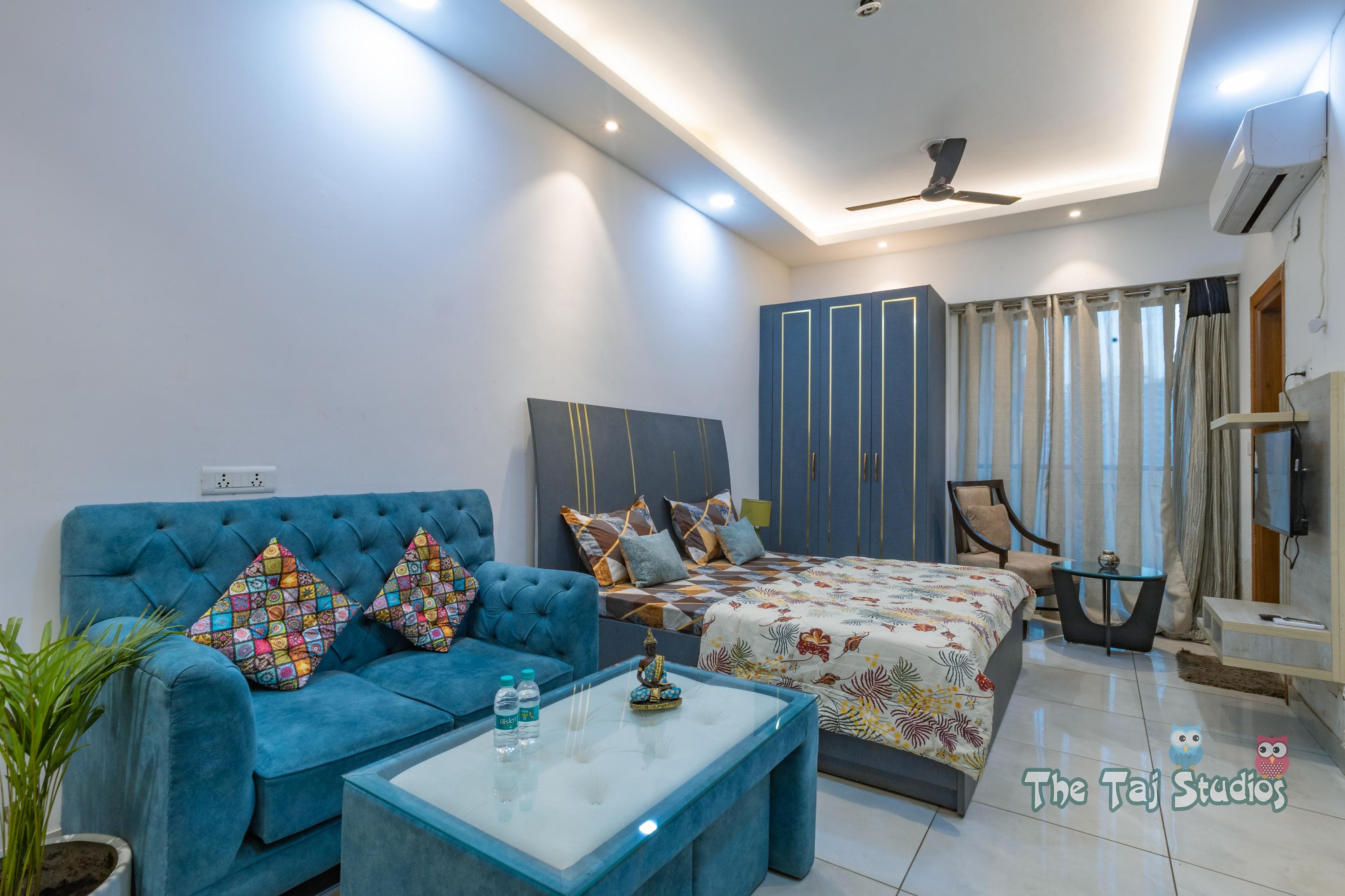 The Taj Studios  Private Luxury Studio Apartment Central Noida - Tap to explore photos