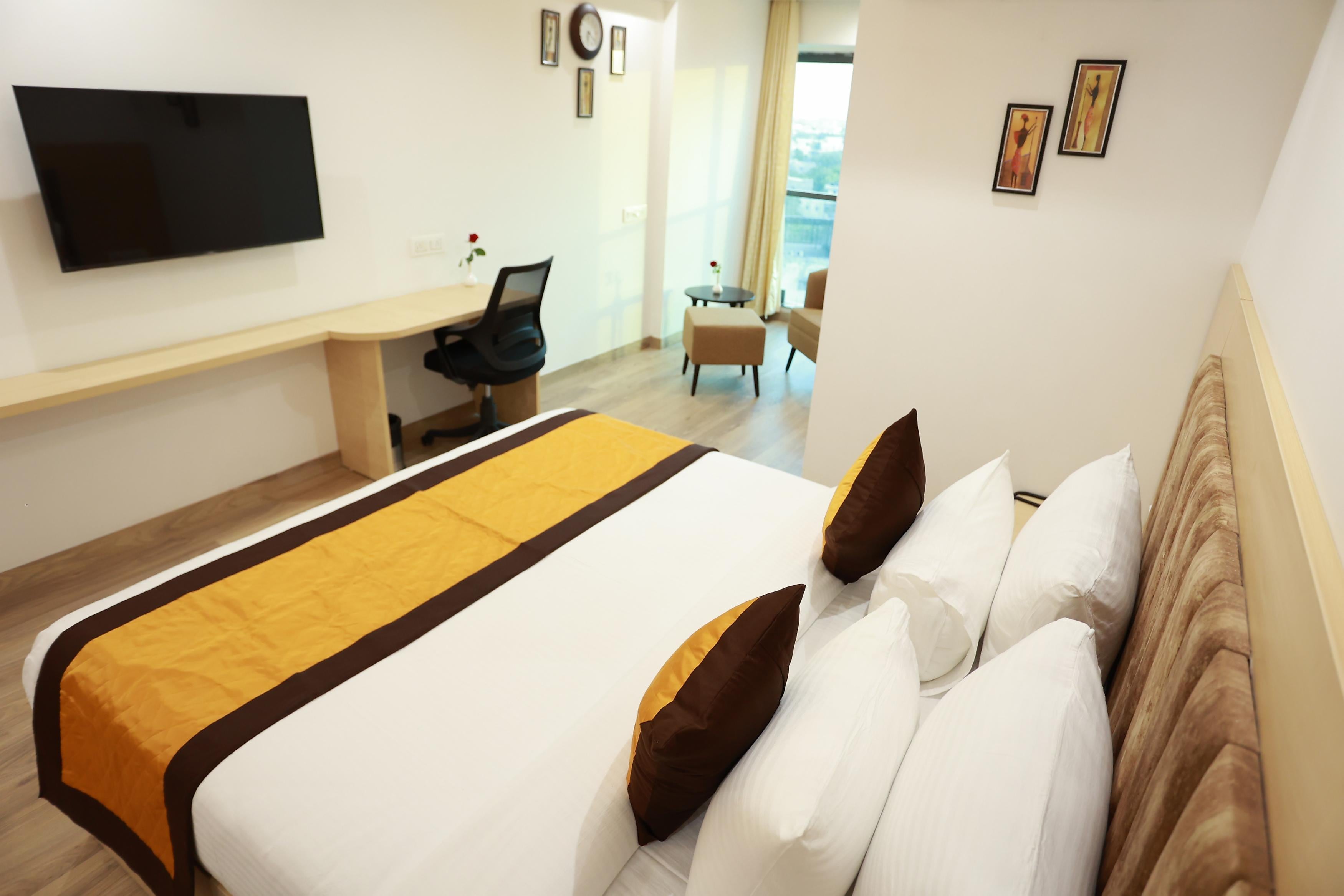 Royal Jaipur Luxury Studio Apartment - Tap to explore photos