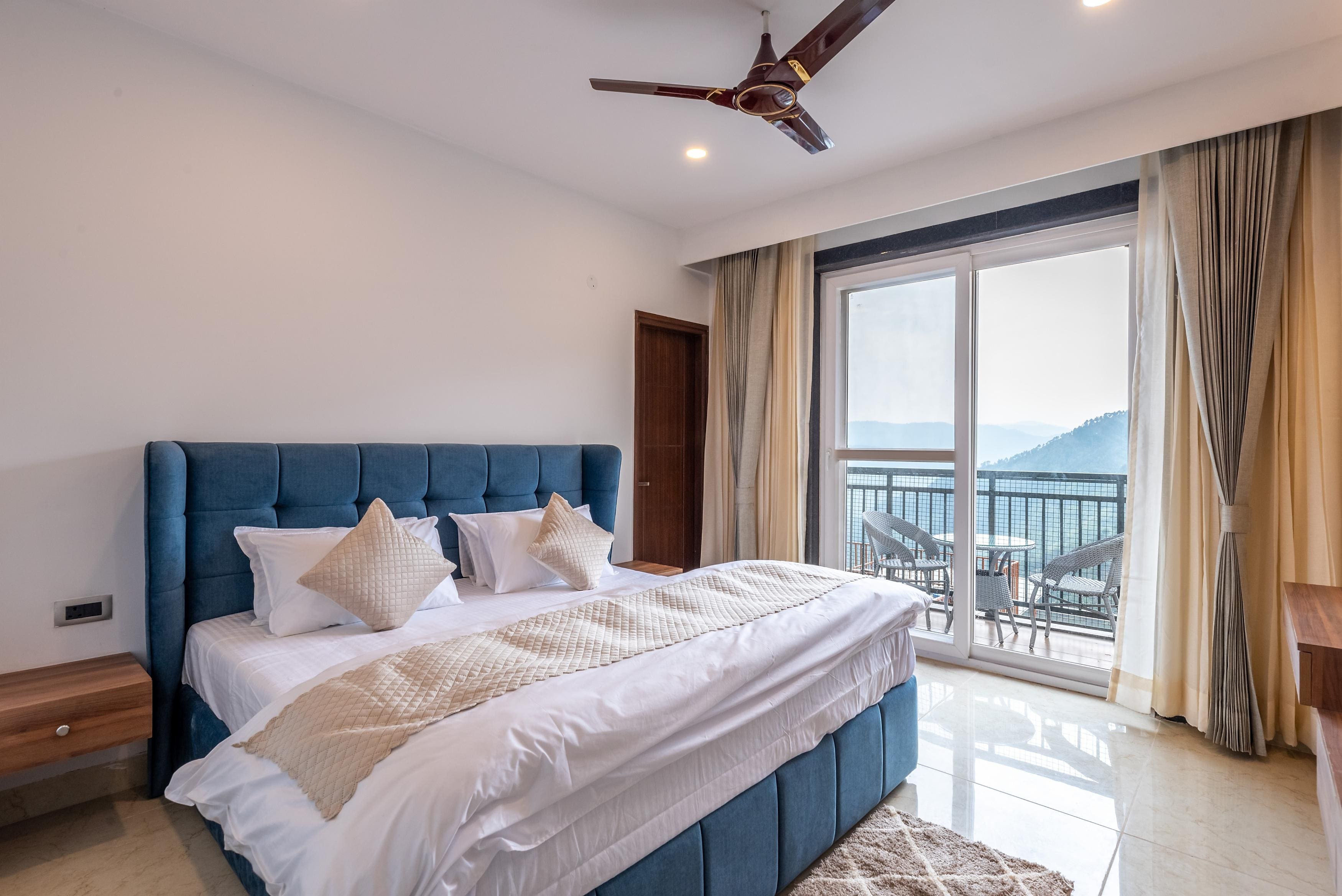 Alpine Retreat  Mountain view 2bhk by Roamhome - Tap to explore photos