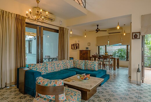 Saga De Rhodes A, 3BHK Private Pool Villa in Candolim