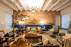 ELIVAAS Prive BluDoor 5 BHK with Pvt Pool, Entertainment Room & Glass House, Goa