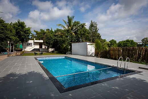 CosmicStays Casa Ivory Chic 2BHK Luxury Pool Villa