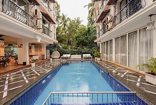Staymaster Central 1BR | AC | Serviced | Vagator
