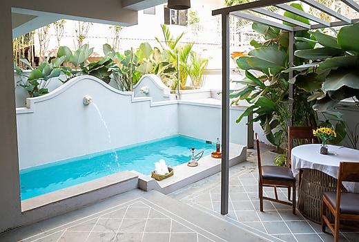 ChitChat Villa | 3BHK Private Pool with Caretaker | Baga
