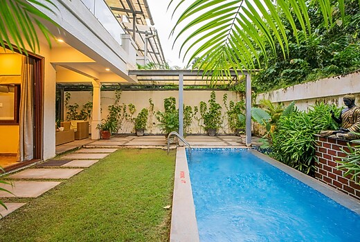 Luxurious 3  BHK Villa in Siolim with pool and gazebo