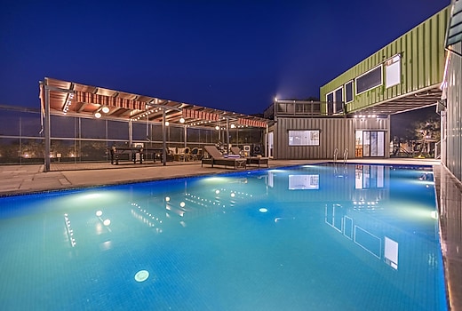 ELIVAAS Hidden Oasis 4BHK with Pool, Mud House & Container House