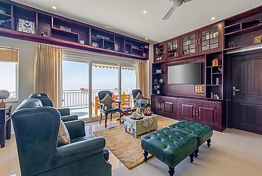 2 BHK Villa & Attic with Picturesque Views of the Hills