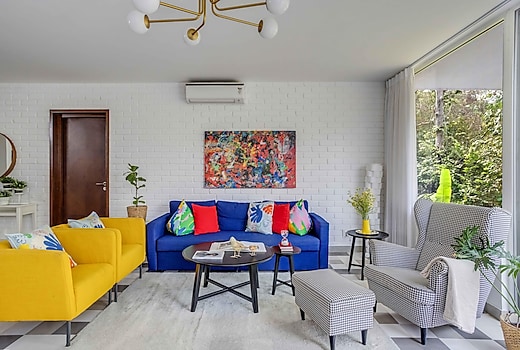 Sereno Aurora - Luxury 2BHK near Candolim (with private balcony)