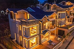 ELIVAAS prive The Royce Orchid | Luxe 4 BHK Hilltop Villa With Steam Room, Pvt Pool & 360 Hill Views, Chandigarh