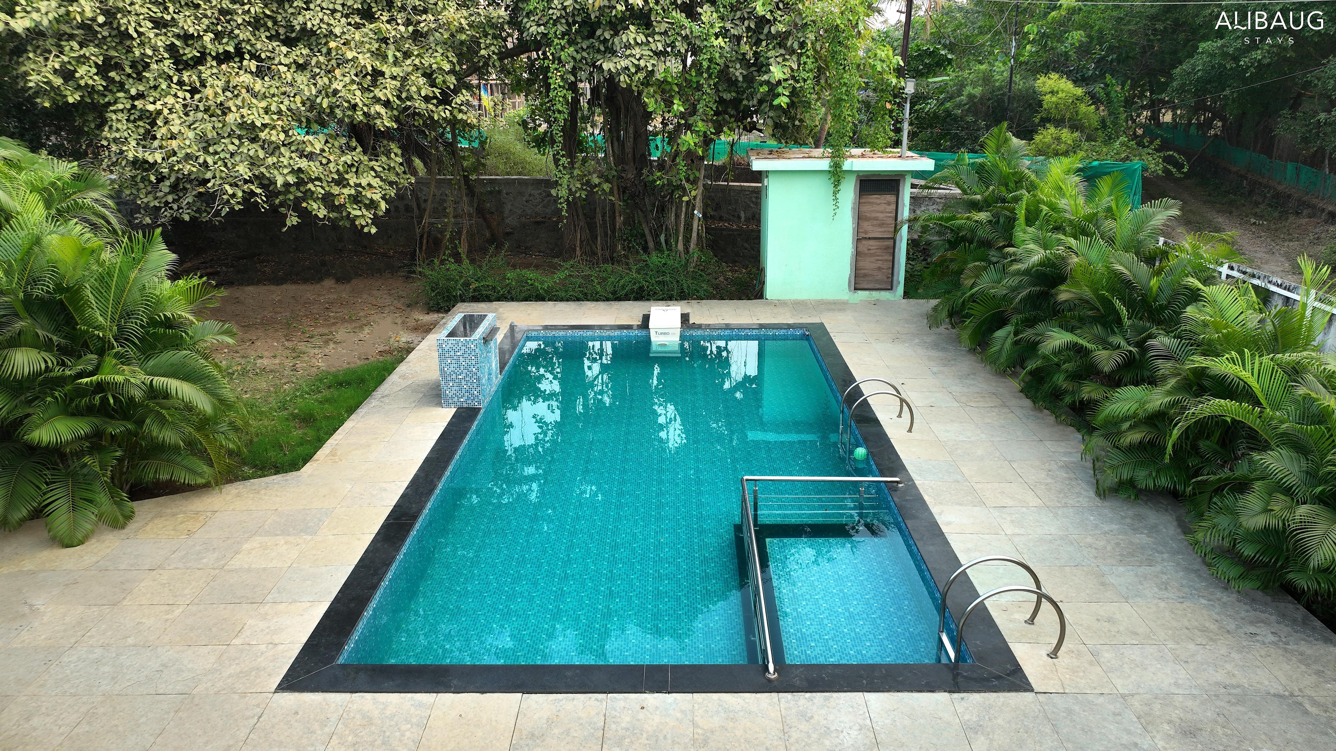 Beach Blessing villa - 5BHK with pool in Alibaug - Tap to explore photos