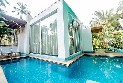 Villa Oceanica by Maxstays | Luxurious 3 BHK Private Pool Villa | Baga | Calangute