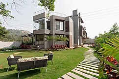 4BR Sierra Settle W/Heated Pool By Aaramghar Stays, Lonavala